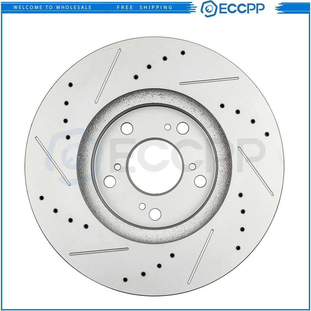 Front & Rear Brake Rotors & Pads for 2006 2007 2008 Acura TL 3.2L V6 6B93BC-57