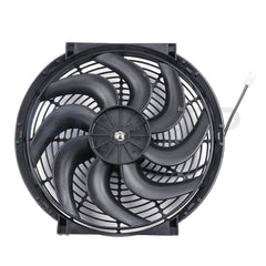 Radiator Condenser Cooling Fan 14" Inch Universal For 2006 2007-2011 Acura CSX