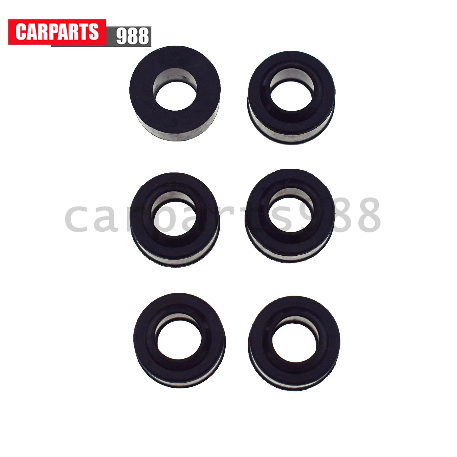 6x Valve Cover Center Bolt Seals Fit For Cummins 4BT, 6BT 12V 3935449 3928406 6B93BC-57