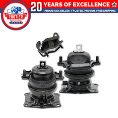 Fits 2005-2006 Honda Odyssey 3.5L i-VTEC AUTO FRT RR Motor & Trans Mount 3pc 6B93BC-57