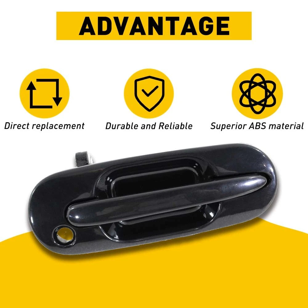 For 1997-2001 Honda CRV Exterior Door Handle Right Front Passenger Side Black EA 6B93BC-57