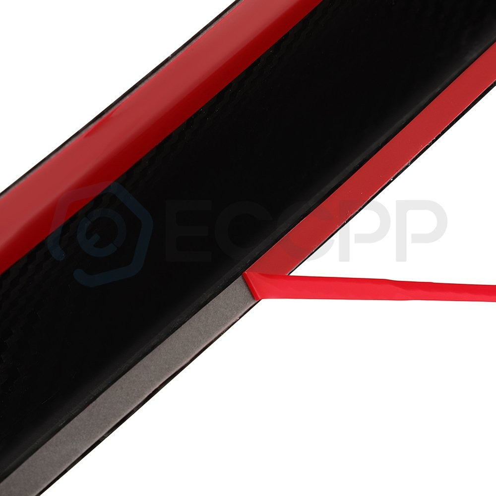 Fits 14-19 BMW F32 4 Series Coupe Rear Trunk Spoiler Wing Glossy Carbon Fiber 6B93BC-57