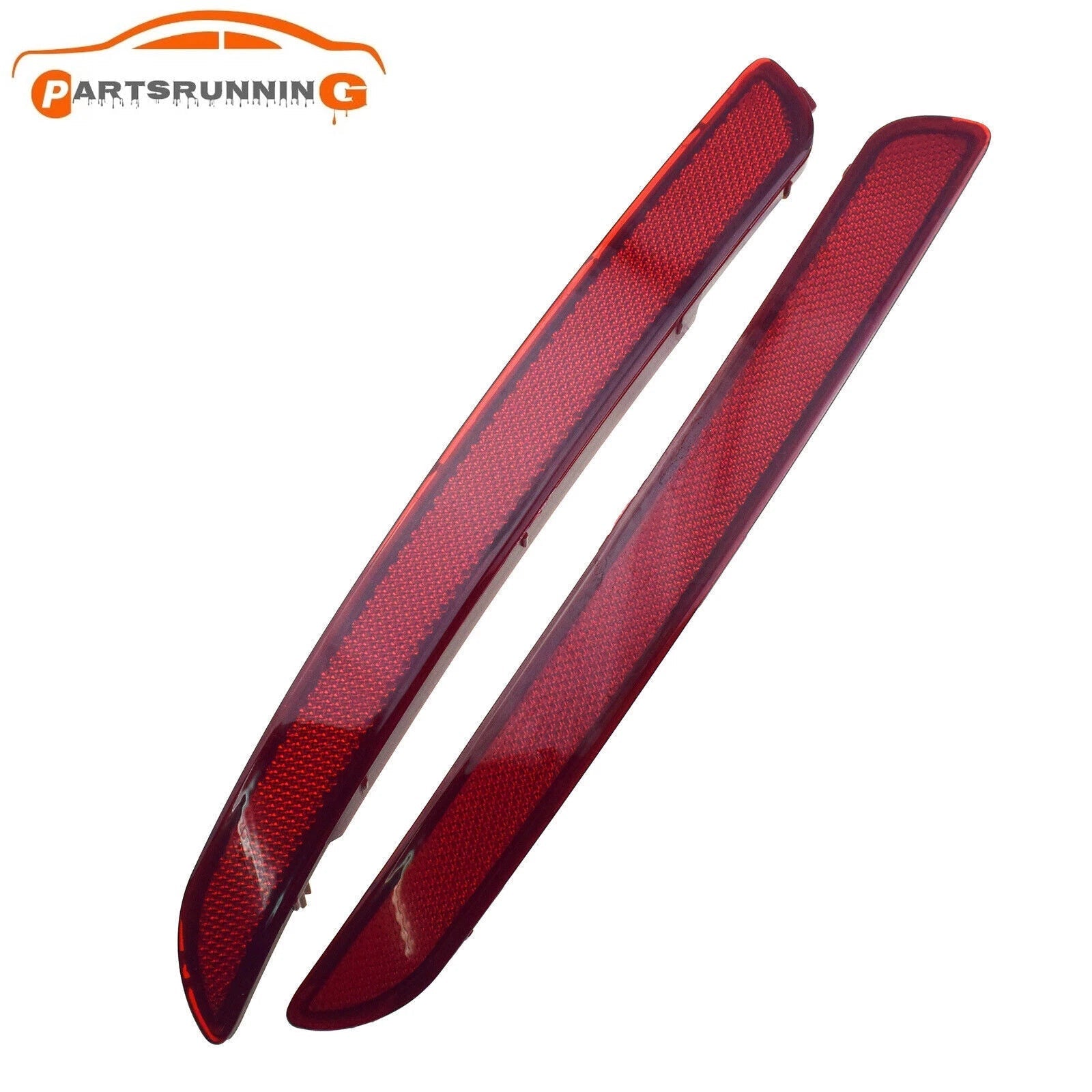 2*Rear Bumper Reflector Light Left Right Side for 2012-2015 Kia Rio Sedan 1.6L 6B93BC-57