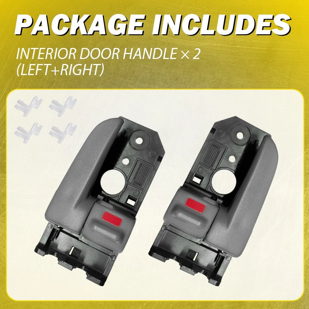 4X Interior Door Handle Front Rear For 2004-2009 KIA Spectra/2005-2009 Spectra5 6B93BC-57