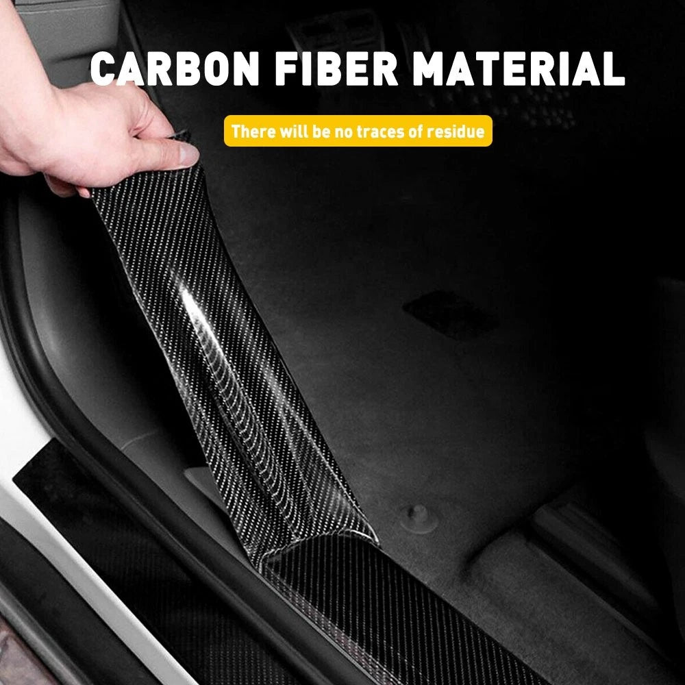 3M/10FT Car Carbon fiber Door Edge Scratch Guard Trim Protector Strip Sticker EA 6B93BC-57