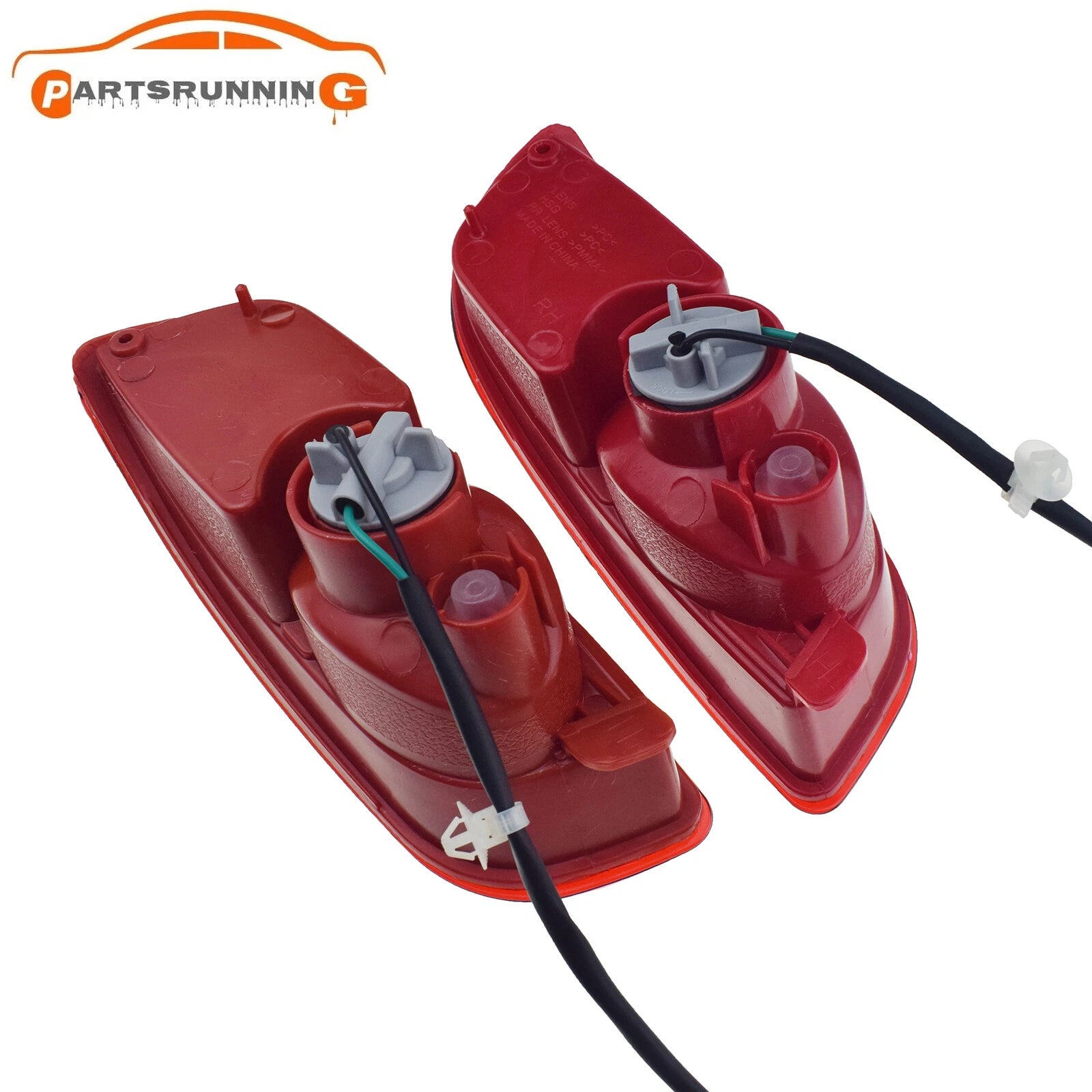 Pair Rear Bumper Reflector Lamp Left Right For Hyundai Santa Fe (CM) 2007-2009 6B93BC-57