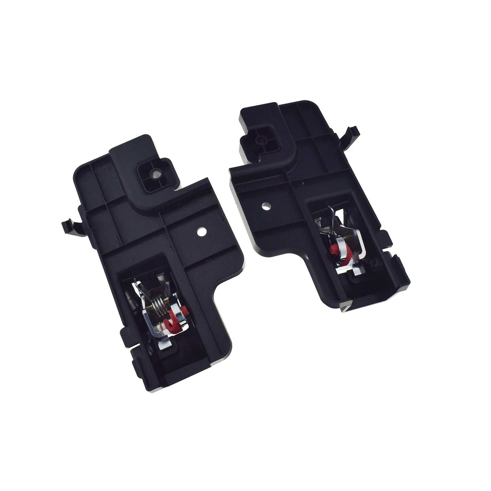 2Pcs Interior Door Handle Chrome Black Left Right For Dodge CaliberJeep Compass 6B93BC-57