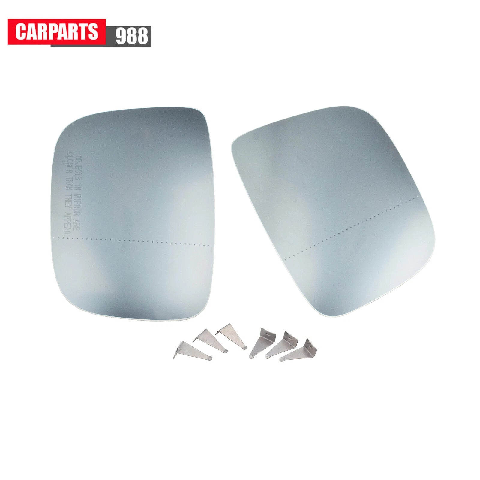 2Pcs Left Right Heated Mirror Glass W/ Backing Plate for Volvo XC60 2010-2017 6B93BC-57