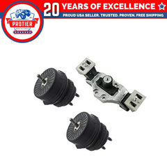 Engine Motor & Trans Mount 3PCS Set Fit 09-11 Hyundai Genesis 3.8L Auto Trans 6B93BC-57