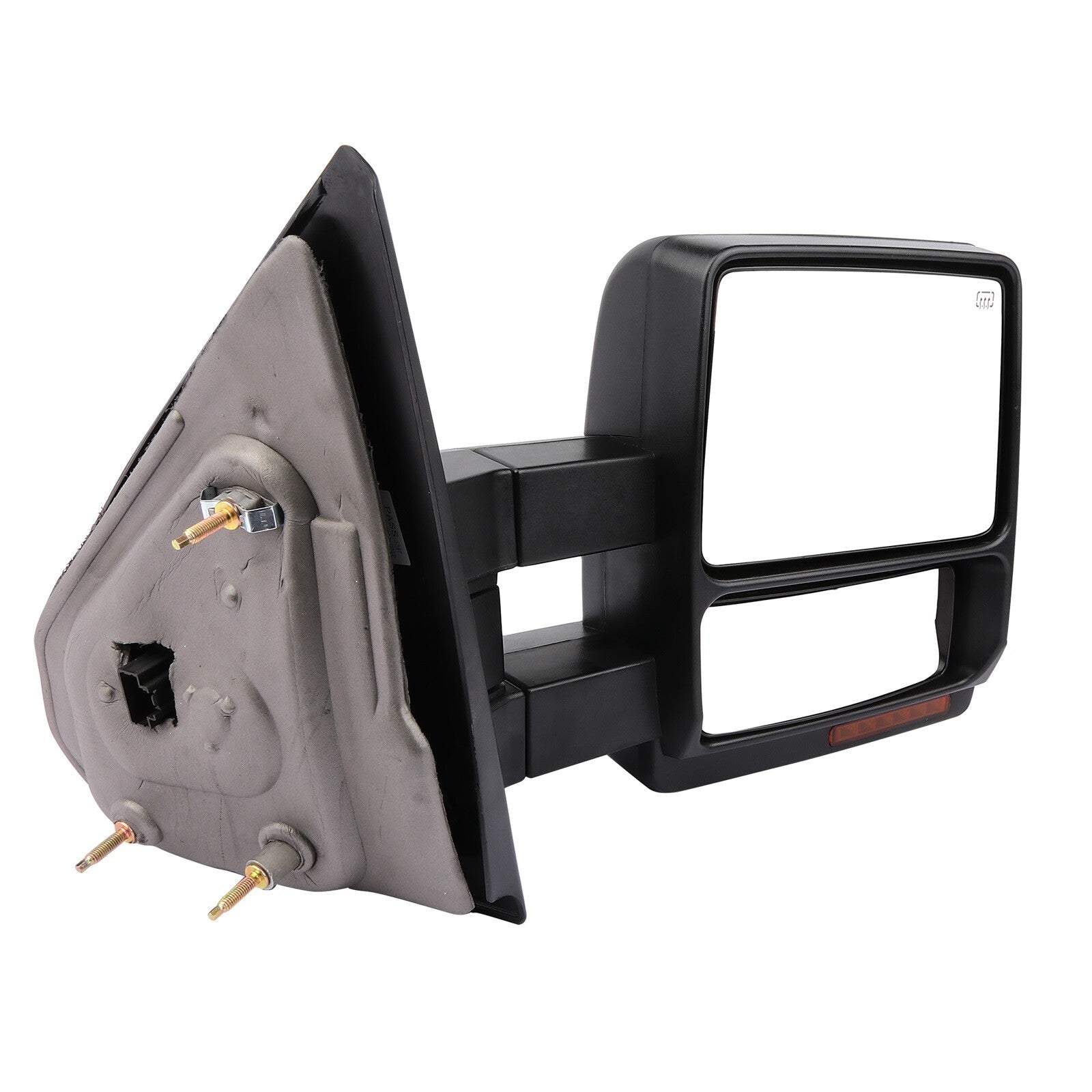 Passenger Side Tow Mirror For 07-14 F150 Power Heated Turn Signal Puddle Light 6B93BC-57
