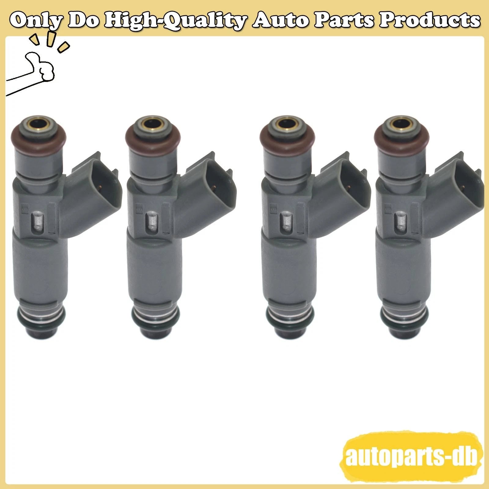4x Fuel Injectors For 2000 Ford Taurus Mercury Sable 3.0L V6 YF1E-A2C 822-11143 6B93BC-57