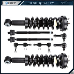 Front Struts Coil Spring Tierod Sway Bar Kit Fit 2004 2005 for Ford F-150 2WD KOEEP