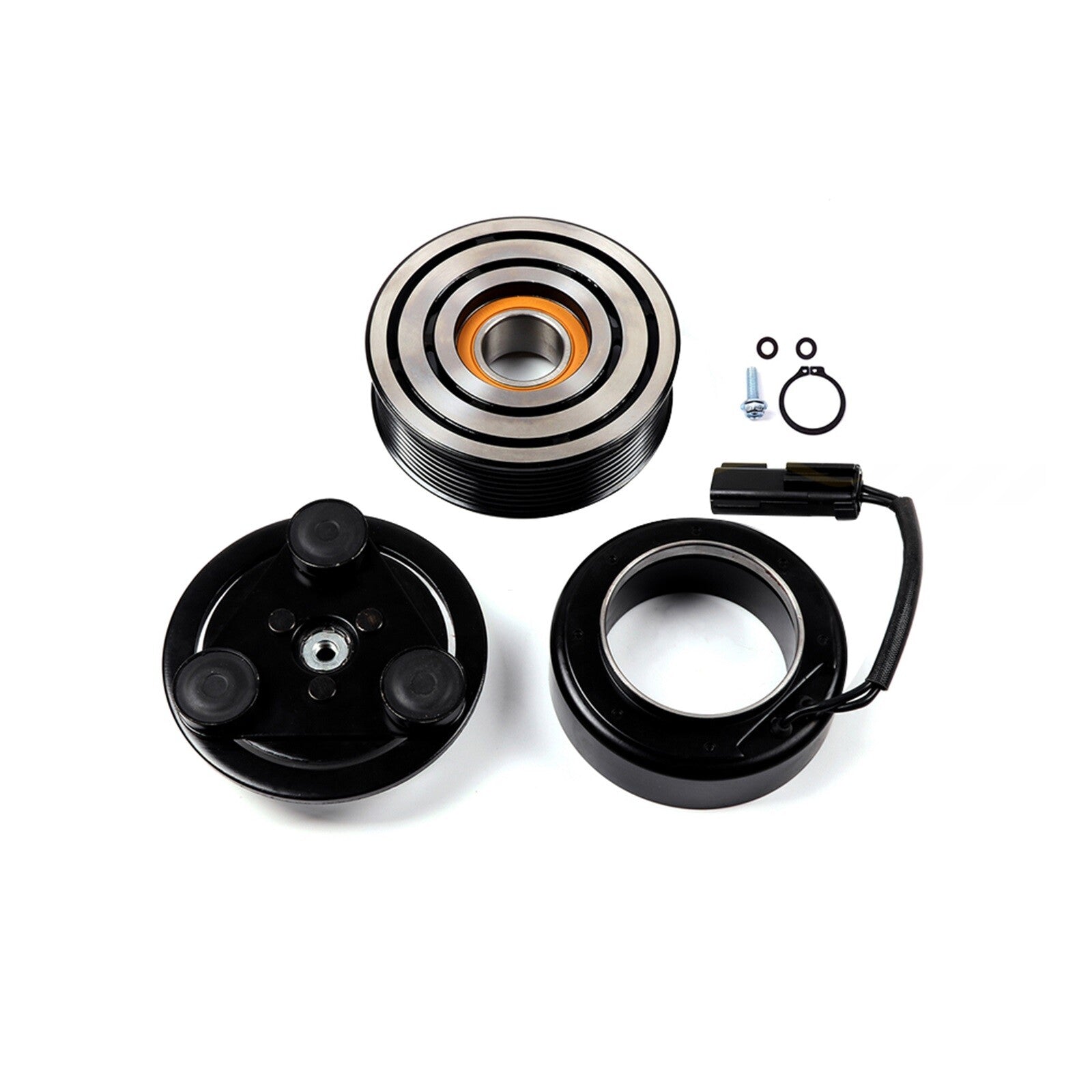 AC A/C Compressor Clutch Kits Fit For 2006-2009 2010 Dodge Ram Diesel L6 5.9L KOEEP