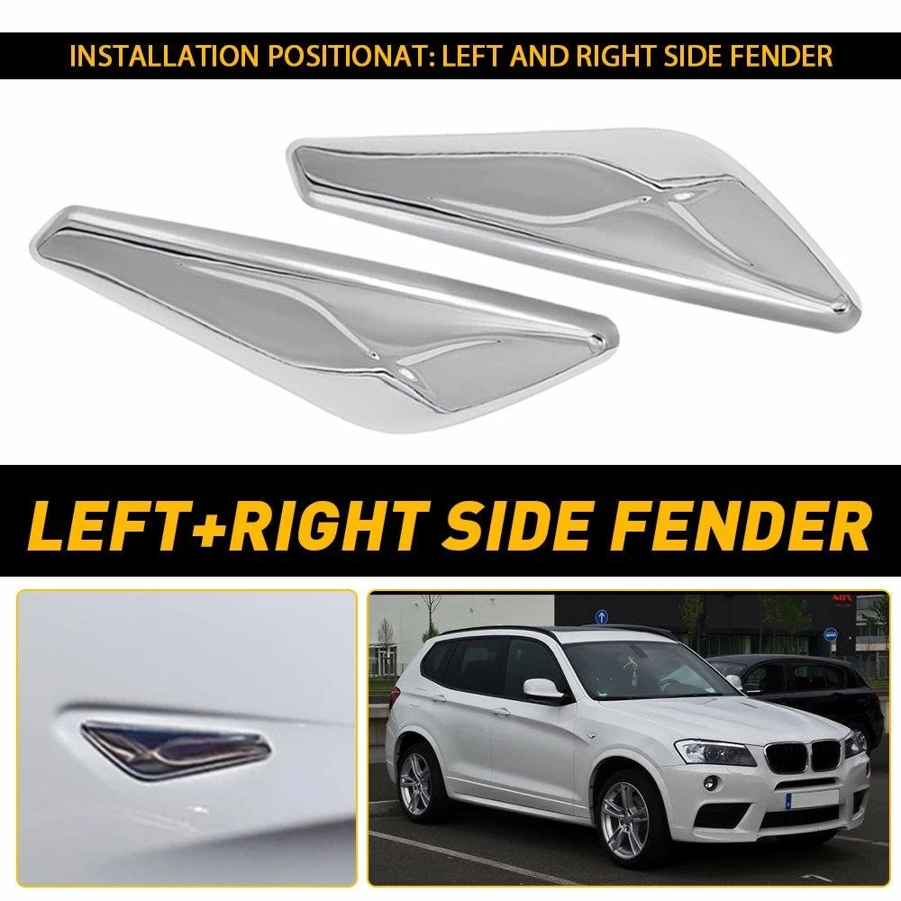 Front Right Left Side Trim Fender Finisher For 2015-2017 X3 BMW X4 F25 F26 6B93BC-57