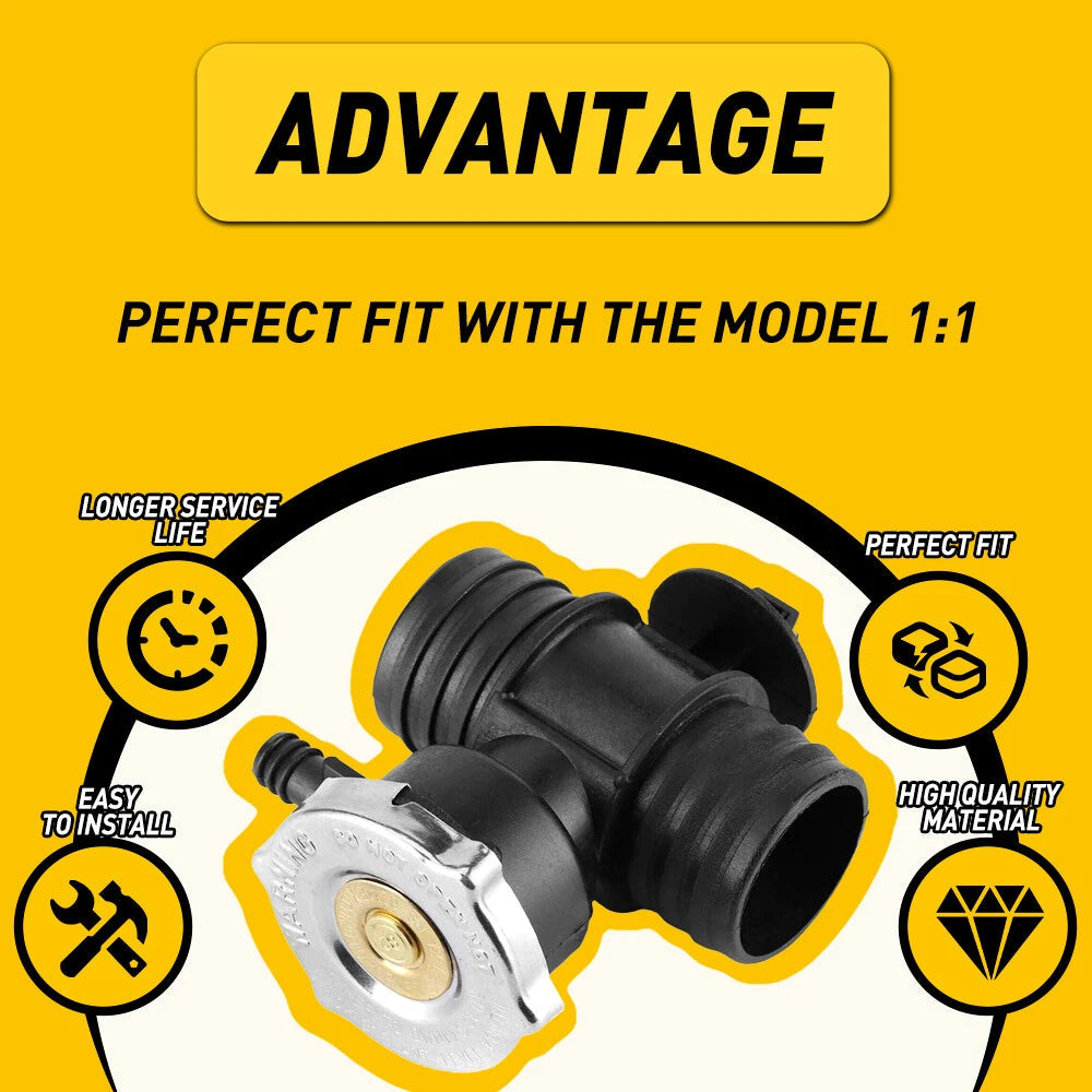 Coolant Filler Neck Radiator Hose Connector Cap For Chrysler Dodge Jeep EOA 6B93BC-57