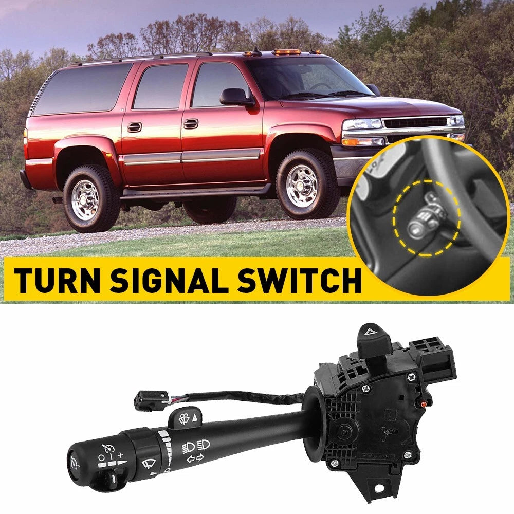 Cruise Control Windshield Wiper Arm Turn Signal Switch Lever Fit Chevy GMC EOA 6B93BC-57