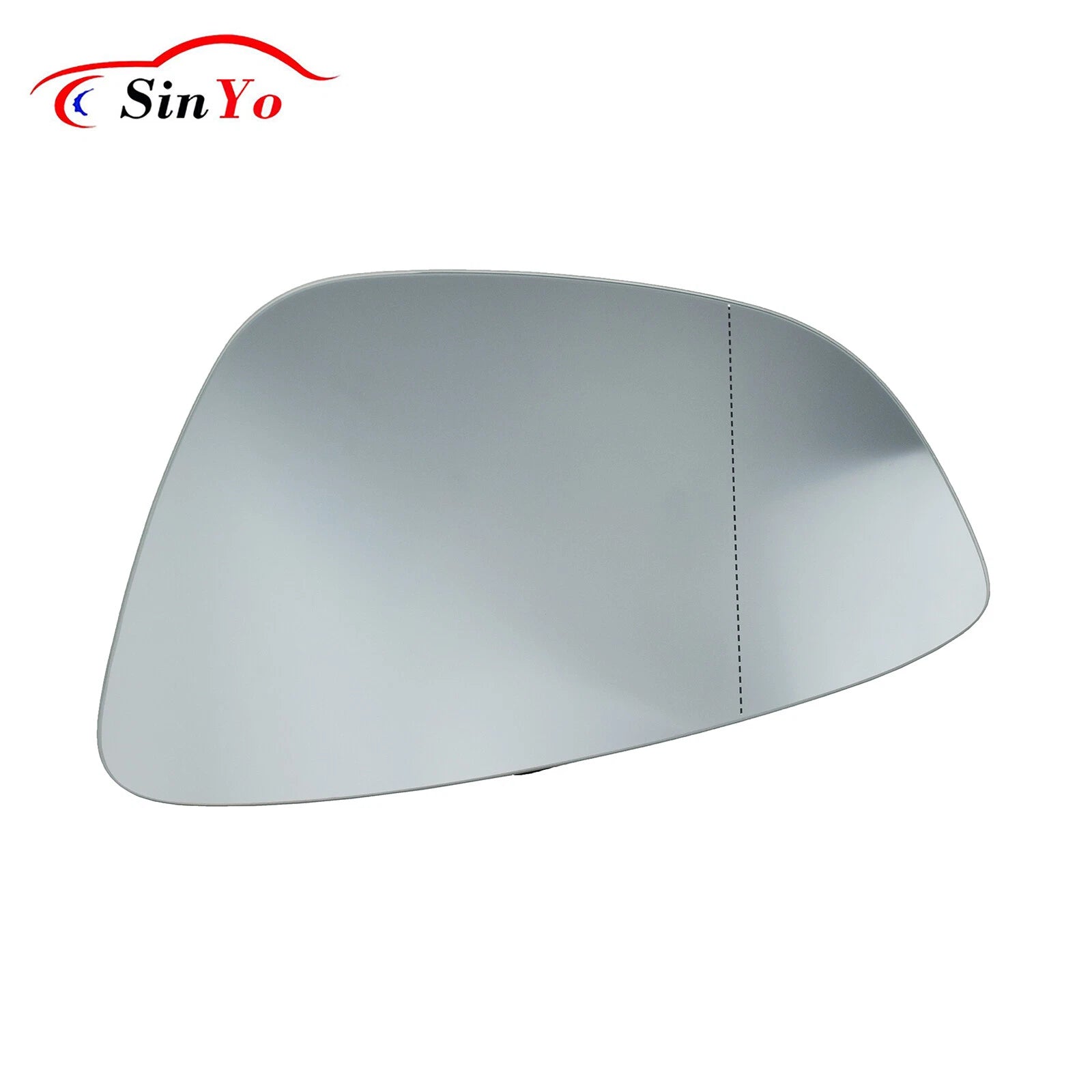 Left Side Rearview Mirror Glass Heated for 2009-2017 VW CC Eos Passat 5C6857522D 6B93BC-57