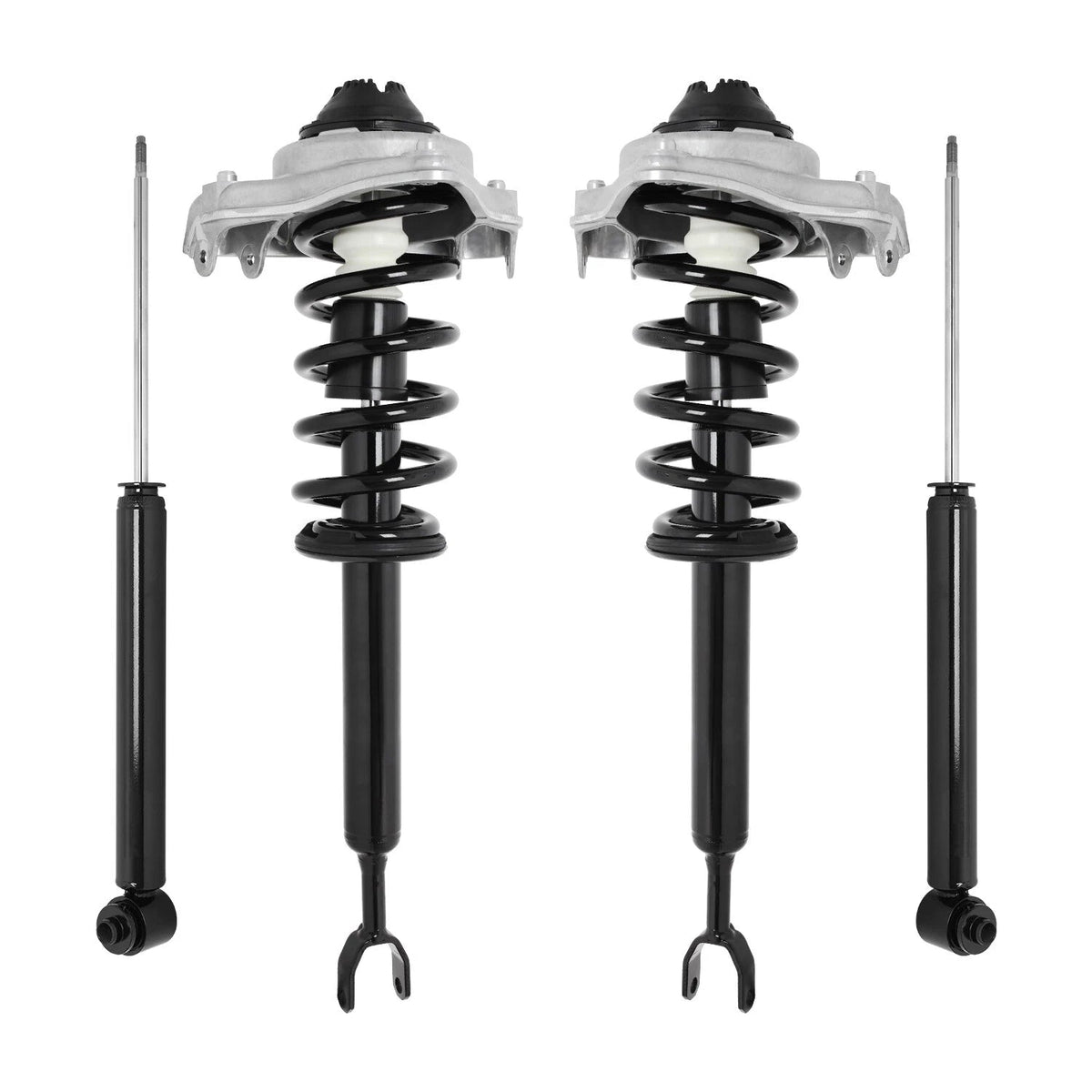 Front & Rear Complete Strut Assembly Shock Kit for 2005-2011 Audi A6, 6B93BC-57