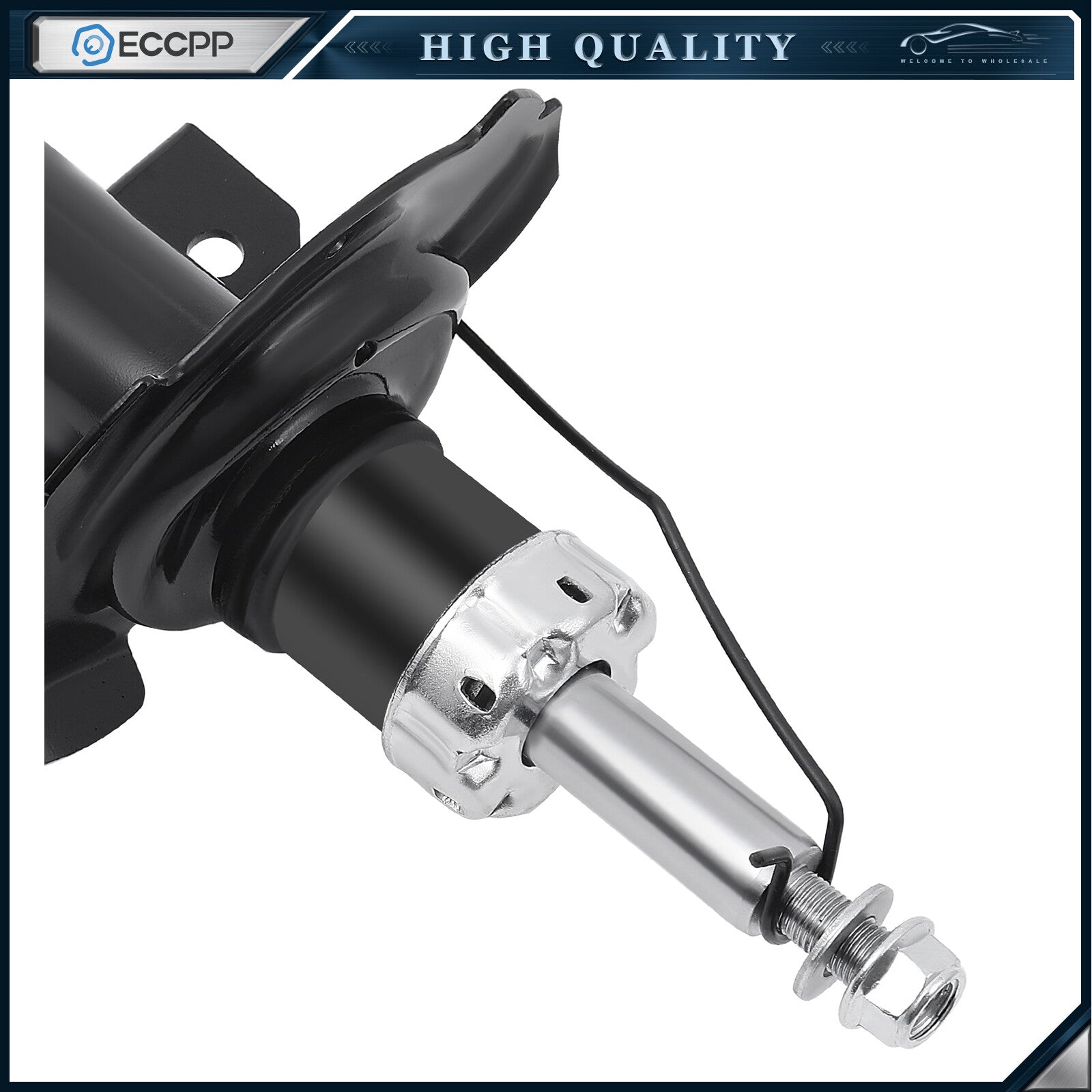 Front Pair Struts Shocks For 2011 2012 2013 2014 2011-2014 MAZDA 2 Left Right 6B93BC-57