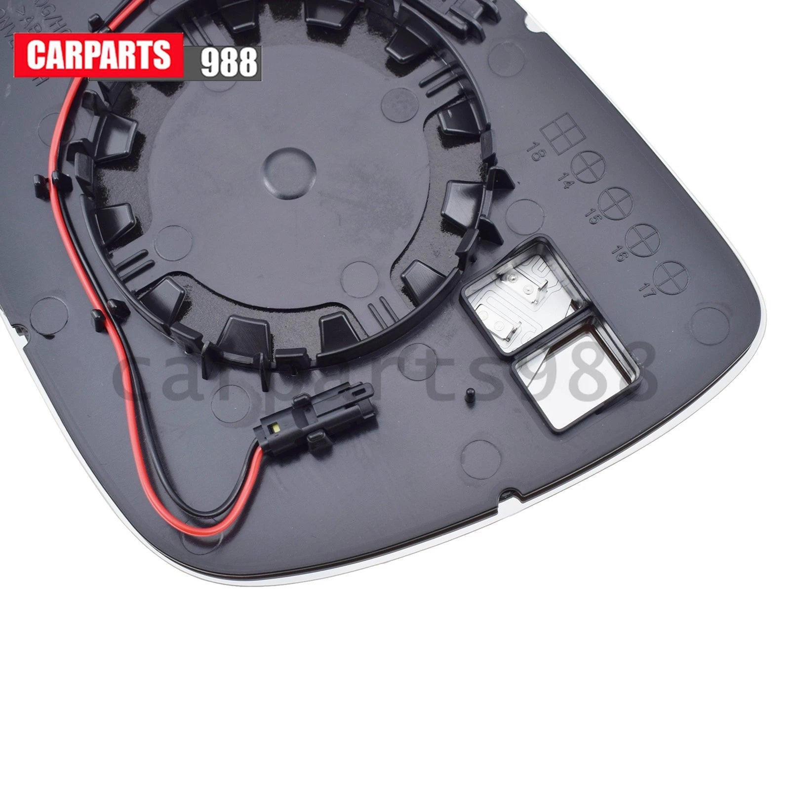 Heated Door Mirror Glass Right RH For Kia Sorento 2016-20 87611C5040 87611C5000 6B93BC-57