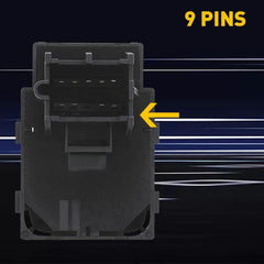 Left Door Lock Mirror Switch Driver for GMC Sierra Chevrolet Silverado 1500 2500 6B93BC-57