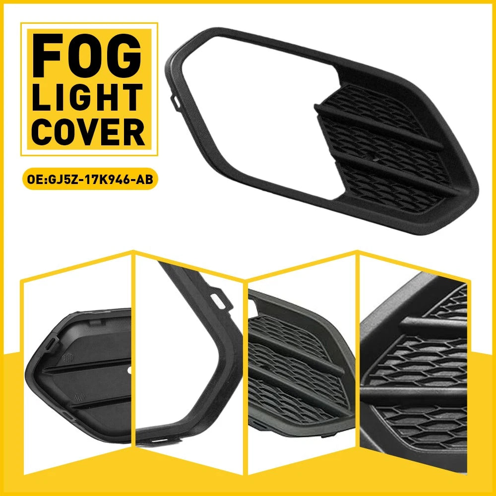 For 2017-2019 Ford Escape Kuga Left Side Front Bumper Fog Lamp Light Cover Grill 6B93BC-57