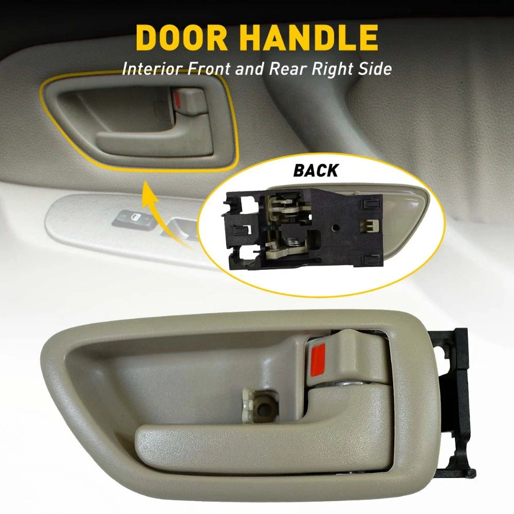 Inside Gray Right Side Door Handle for Sequoia 01-07 04-06 Tundra Crew Cab EOA 6B93BC-57