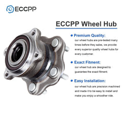 2 Rear Wheel Hub Bearing Assembly For Nissan Murano AWD 2003 2004 2005 2006 2007 6B93BC-57