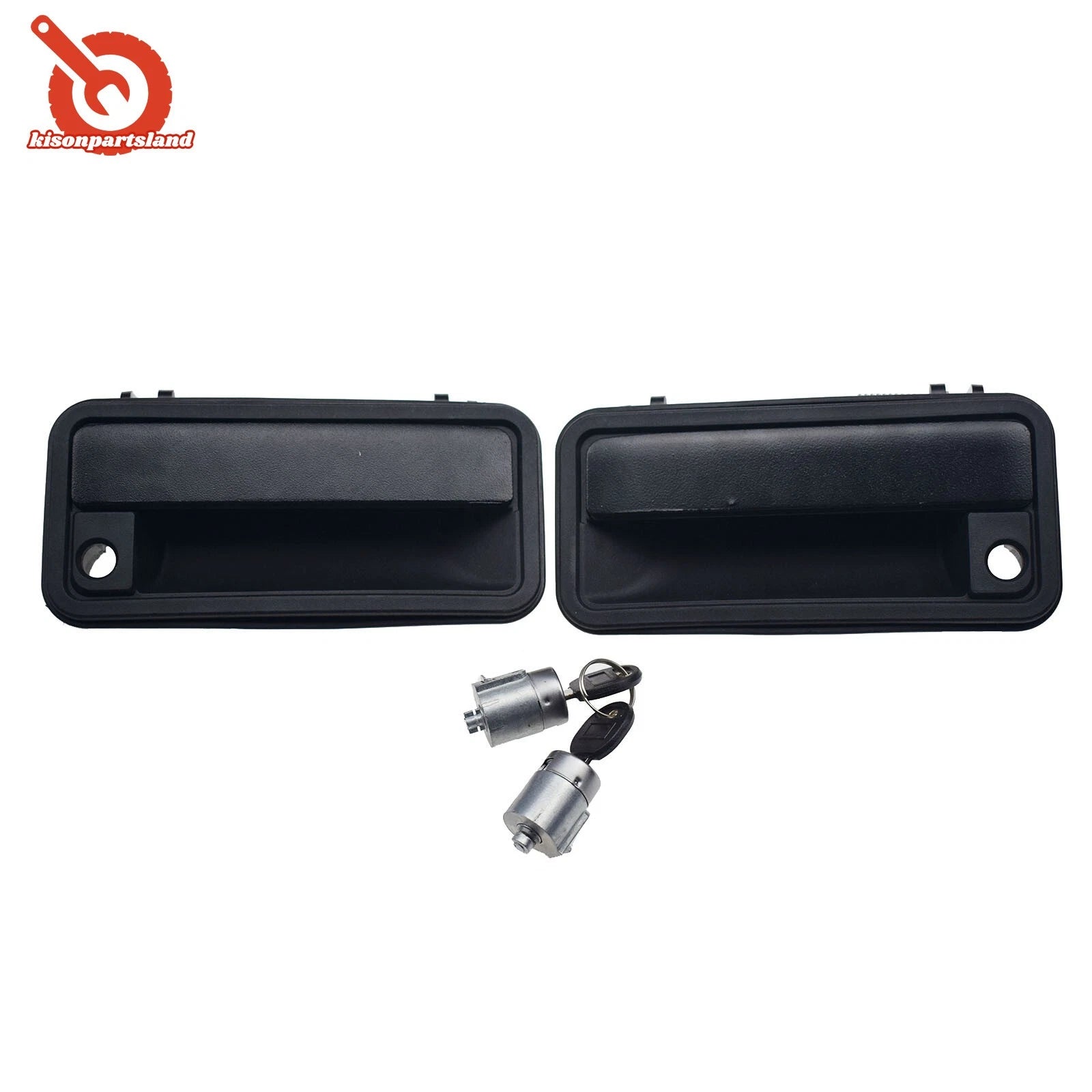 Front Exterior Outside Door Handle with Lock Cylinder Kit for CK Truck 12546858 6B93BC-57