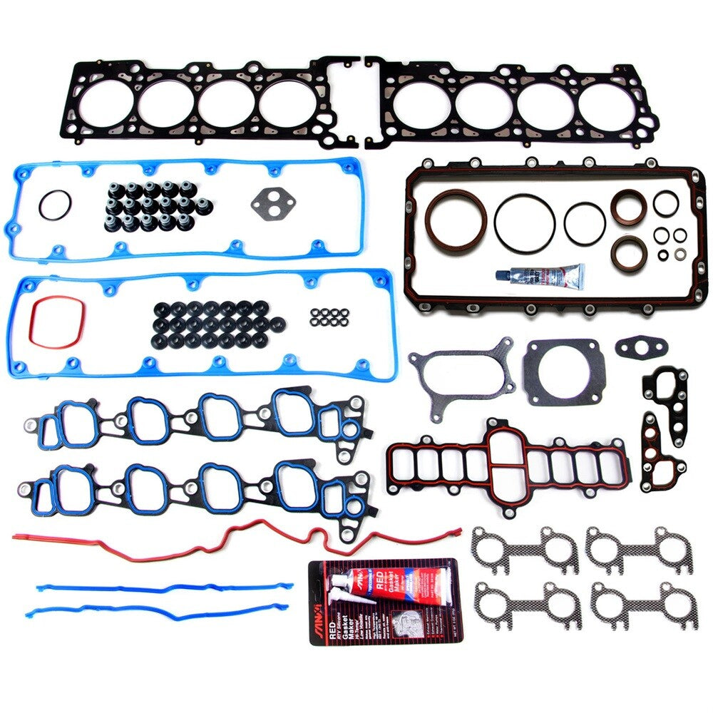 ECCPP Full Gasket Set For 02-04 E-250 Ford F-150 Expedition E-150 4.6L VIN W ECCPP