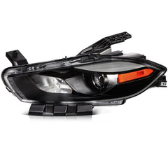 Headlights Assembly Left+Right For 2013-2016 Dodge Dart Black Housing 6B93BC-57