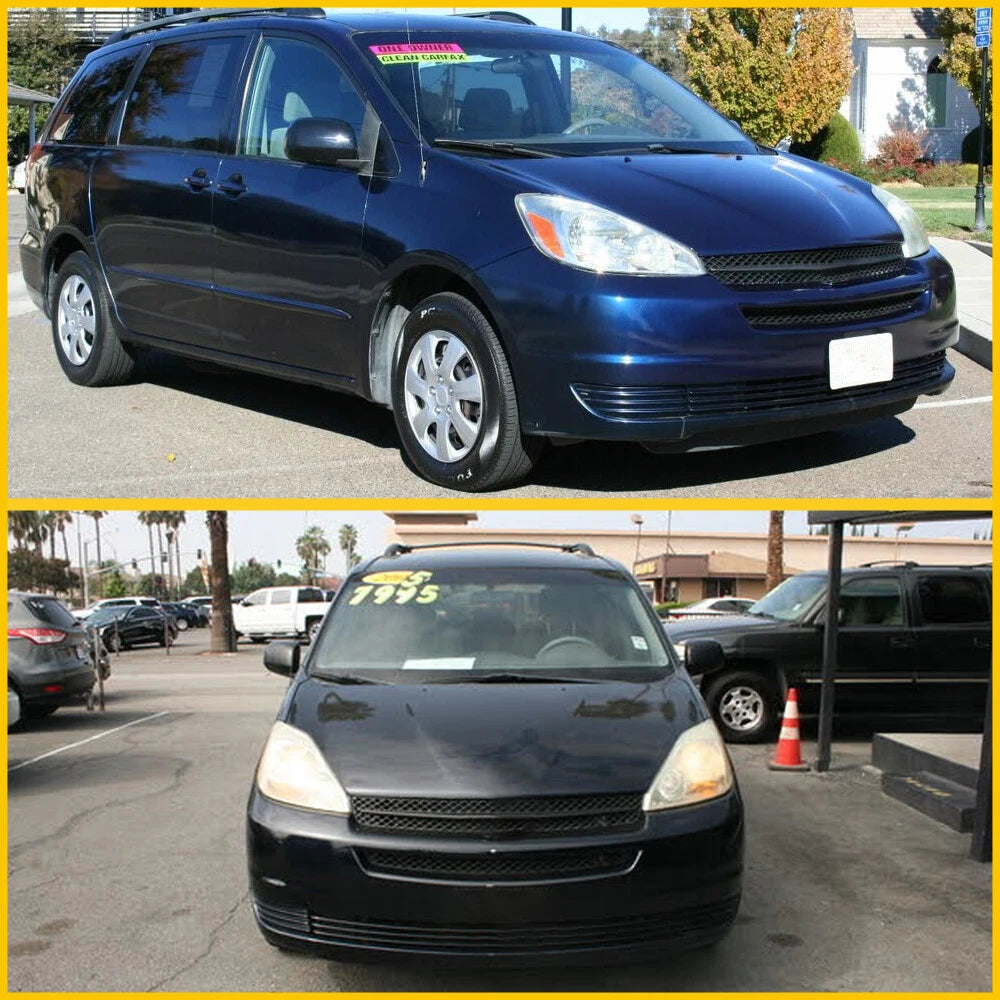 Left Right Fog Light Cover For 2004-2005 Toyota Sienna TO1089109 TO1088109 EOA 6B93BC-57
