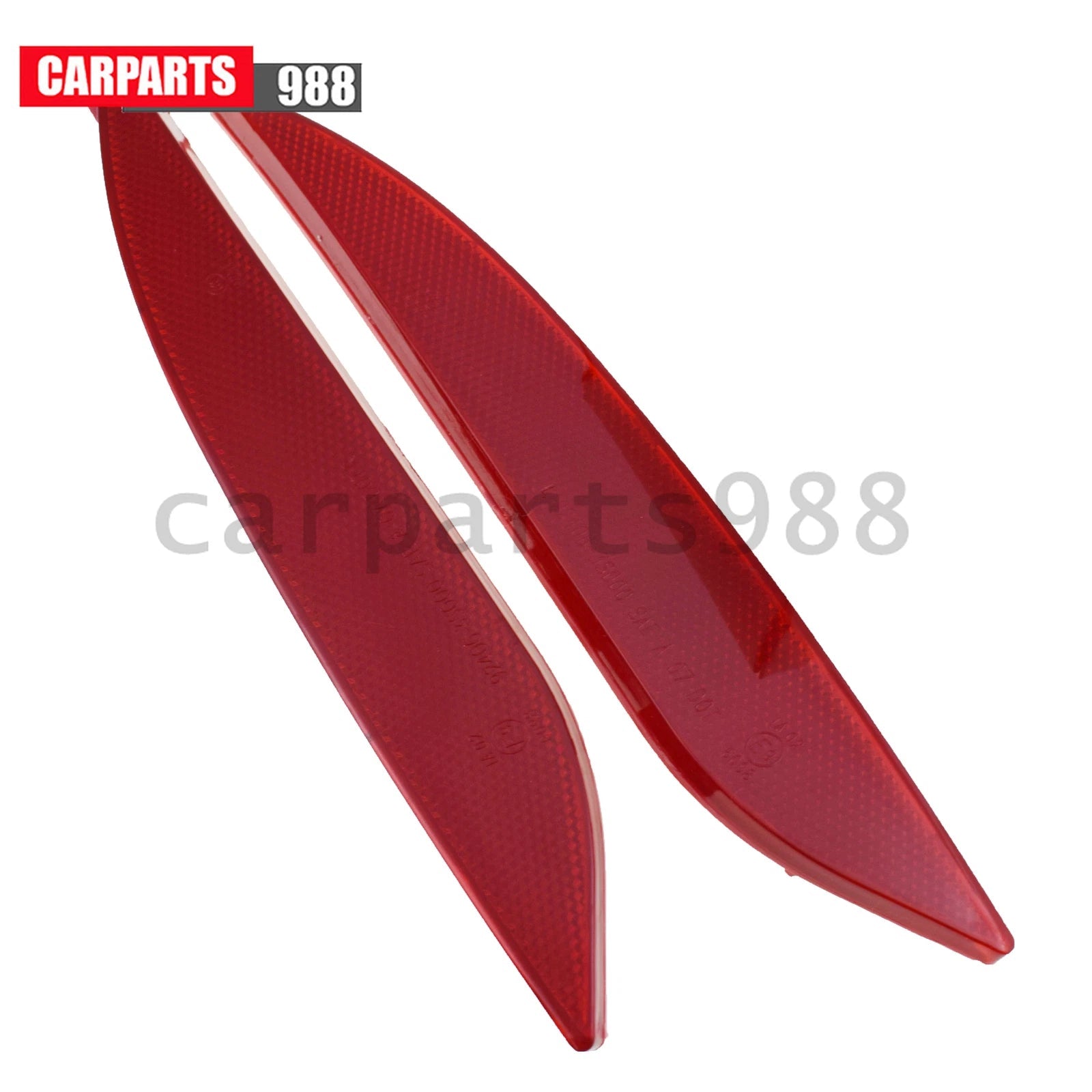 Rear LH RH Bumper Reflector Set For 2011-13 Hyundai Sonata 924063S000 924053S000 6B93BC-57
