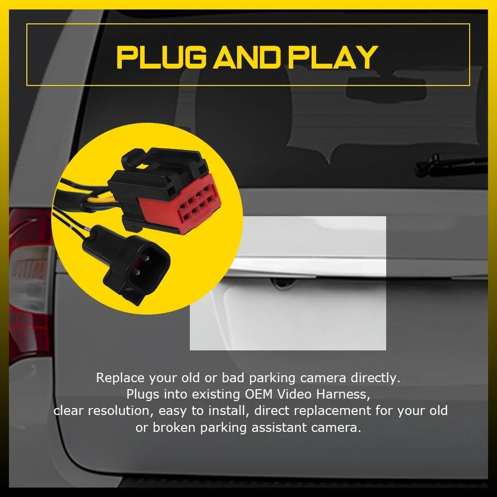 Car Rear View Backup Parking Reverse Camera Fit 2011-16 Chrysler Town Country EA 6B93BC-57