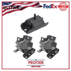Engine & Trans Mount ETK-057 RWD Set 3PCS for Cadillac Escalade Chevrolet Sport 6B93BC-57