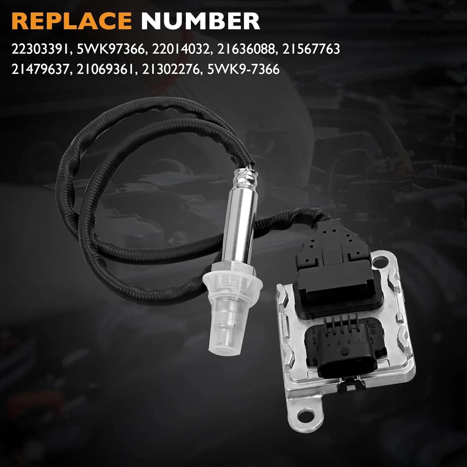 5WK97366 Nox Sensor For Volvo Truck D11 D13 D16 Mack MP8 ENG-VE13 22303391 6B93BC-57