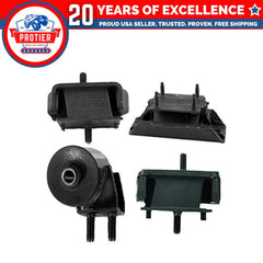 Fits 1995-2002 Kia Sportage 2.0L Motor & Transmission Mount Set 4PCS : A6761, 6B93BC-57