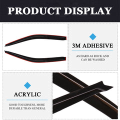 For Honda Civic Coupe 2Door 1996-2000 Window Visor Rain Shades Guards Deflectors 6B93BC-57