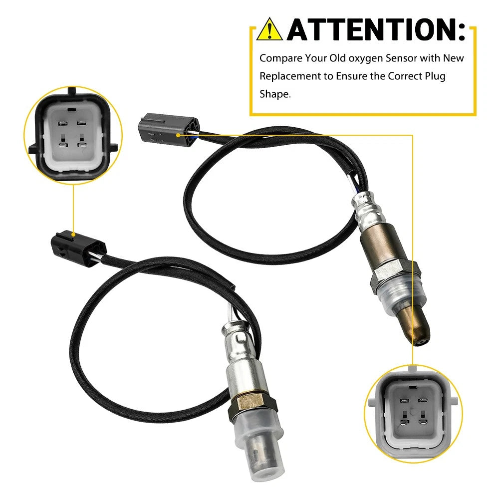 Replacement For 2008-2013 Nissan Rogue 2.5L O2 Oxygen Upstream&Downstream Sensor 6B93BC-57