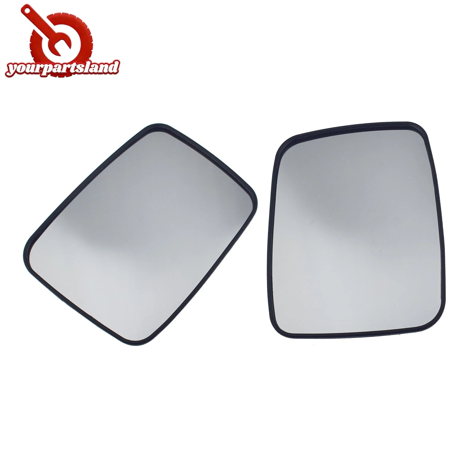 2pcs Left Right Mirror Glass Heated w/ Backing Plate for NISSAN X-TRAIL 01-07 6B93BC-57