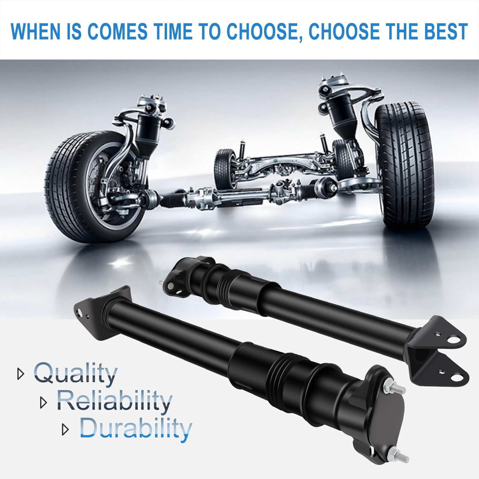 Rear Pair Air Suspension Struts For Mercedes W164 ML320 ML350 X164 GL350 GL450 6B93BC-57