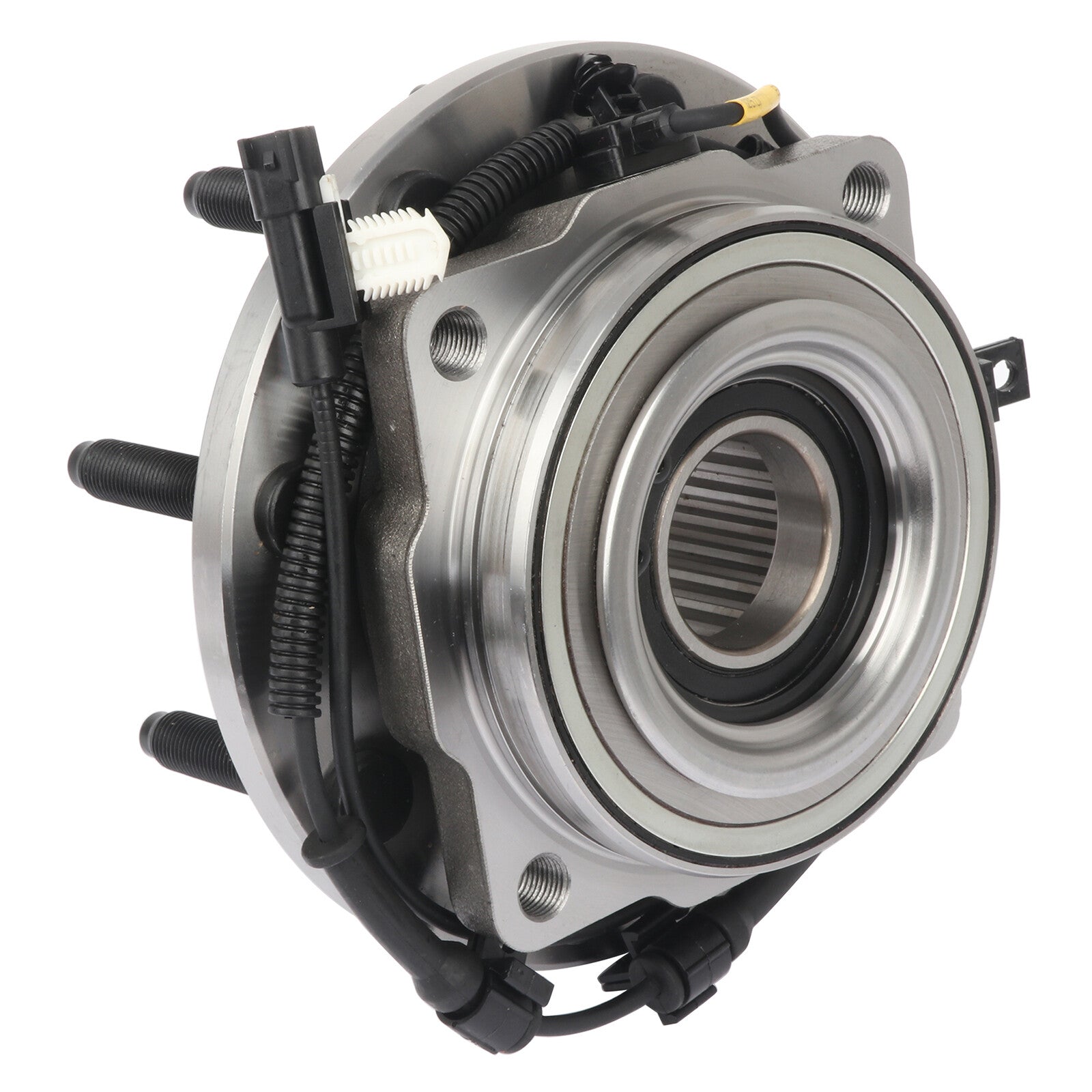 2P Wheel Hub Bearings Front 4WD For Ford F250 F350 Super Duty 2011-2016 SRW Only 6B93BC-57
