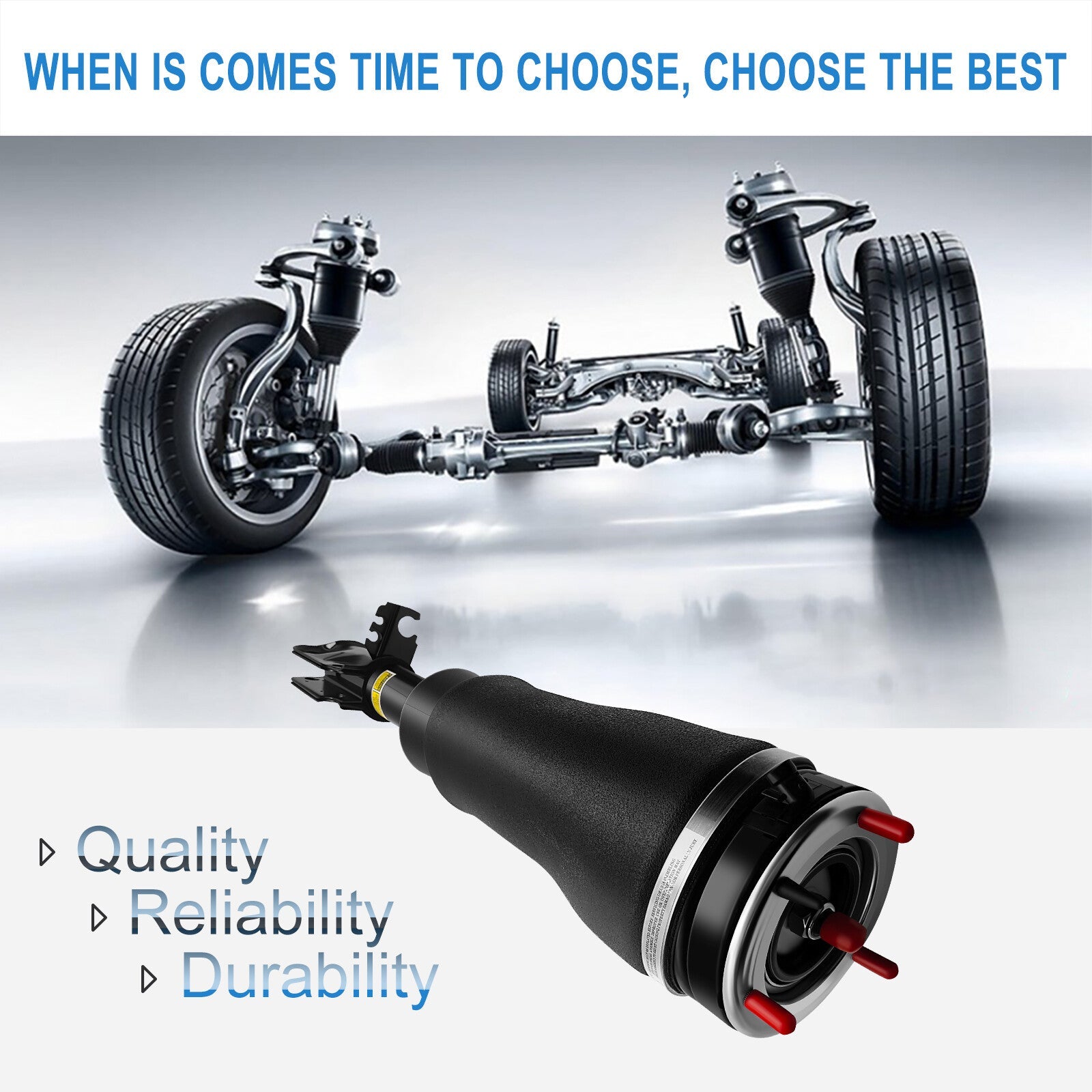 Front Right Air Suspension Shock For Land Rove Rang Rover L322 with VDS 10-2012 6B93BC-57