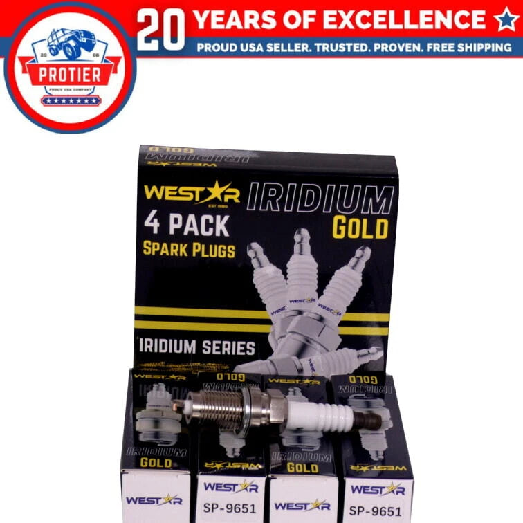 4x spark plugs laser iridium 6994 SP-9651 IZFR6K11 compatible with Honda Acura 6B93BC-57