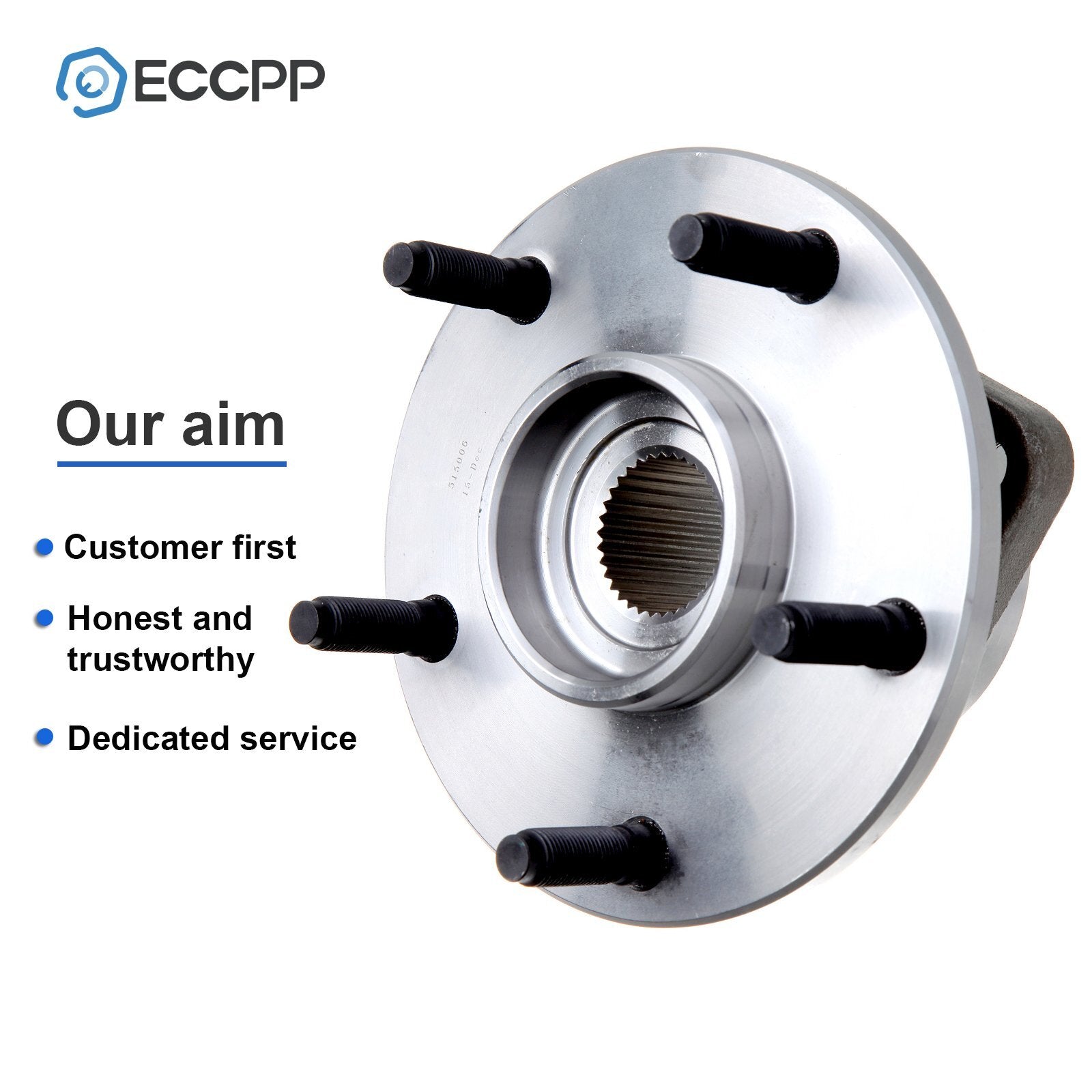 1Pc Front Wheel Hub Bearing Assembly For 1994-1997 1998 1999 Dodge Ram 1500 4WD KOEEP
