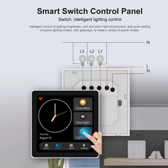 FUERS T3E T1E Smart Control Panel Switch Smart Home Automation System Tuya Switc 6B93BC-57
