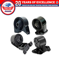 Fits 2000-2003 Hyundai Accent 1.5L SOHC AUTO Trans Motor & Trans Mount Set 4PCS 6B93BC-57