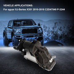 Air Suspension Air Compressor For aguar XJ-Series X351 2010-2018 C2D47540 P-3244 6B93BC-57