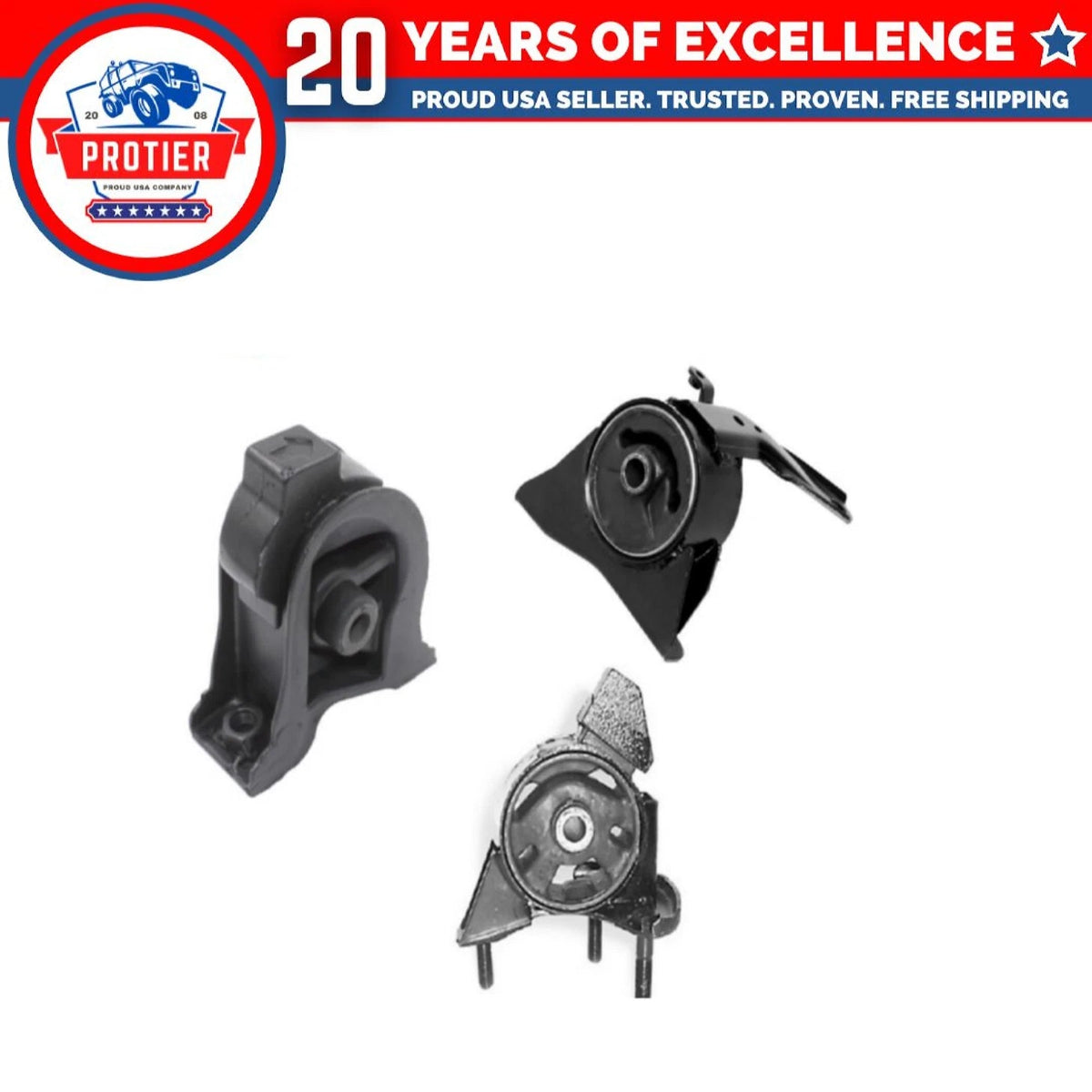 Engine Motor Mount Compatible for 1993 - 1997 Geo Prizm 1.6L 1.8L Compatible 6B93BC-57