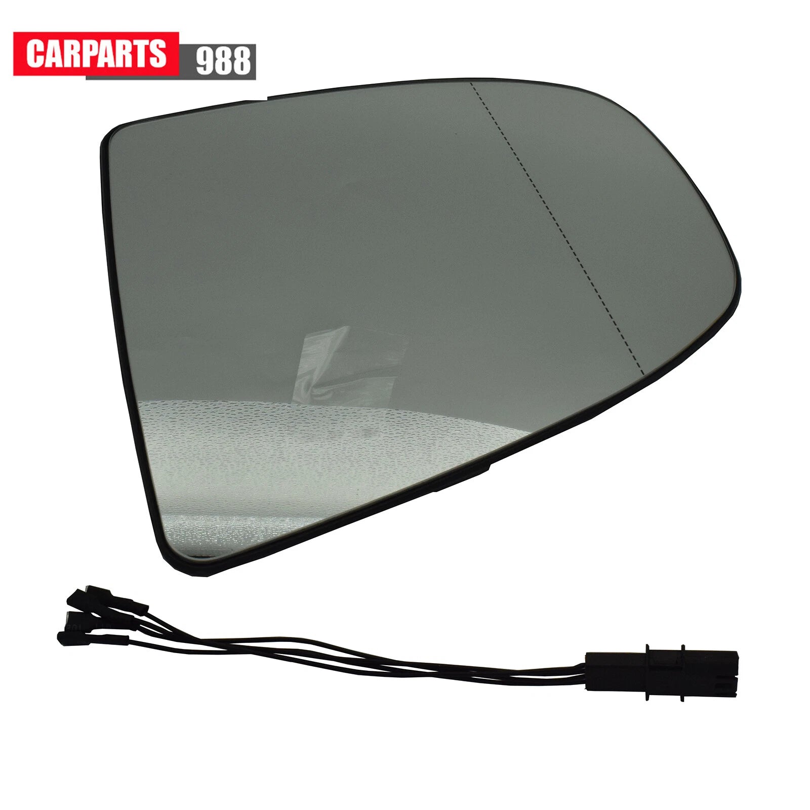 Left Side Rearview Mirror Glass Heated For 2007-2014 BMW E70 E71 E72 51167174981 6B93BC-57